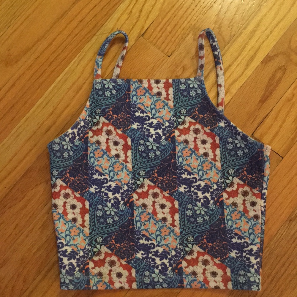 Blue Print Top